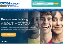 Tablet Screenshot of movfcu.org